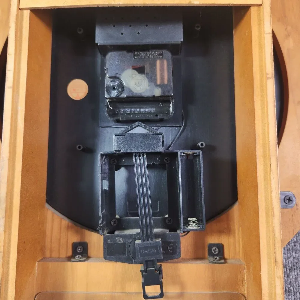 Ingraham Westminster Regulator Wood Clock Working Chime and Pendulum Works Read